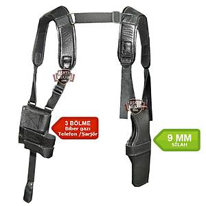 Shoulder Holster Leather Dik Koltuk Alt� Silah K�l�f�