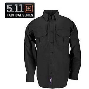 5.11 Tactical Shirt - Long Sleeve Black