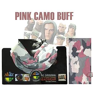 Multifunctional Pink Camo Buff