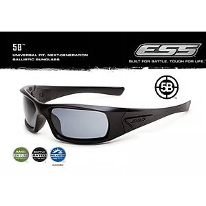ESS 5B - Black Frame Smoke Gray Lenses
