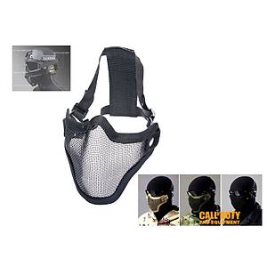 Tactical Strike Mesh Mask Metal Koruyucu Maske