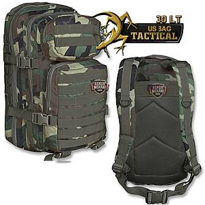 Us Woodland Camo Bag 30 LT