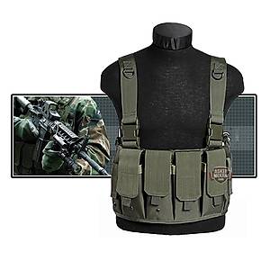 CHEST RIG OL�VE DRAP VEST
