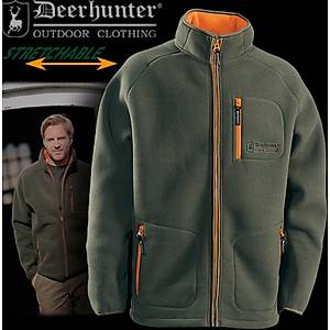 Colville Bonded Micro Fleece Jacket - Orange