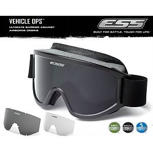 ESS Striker Vehicle Ops Goggles - Black