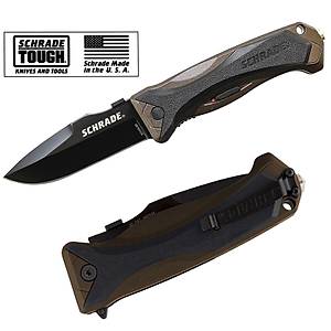 Schrade Usa Tactical Coyote Knives A6LBR