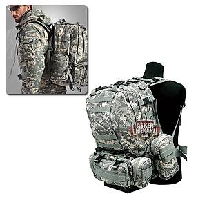 US Tactical Molle Assault Backpack Bags Digital Camo