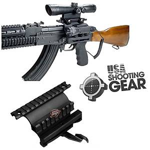 Us Shooting gear AK-47 Double Rail Side Mount