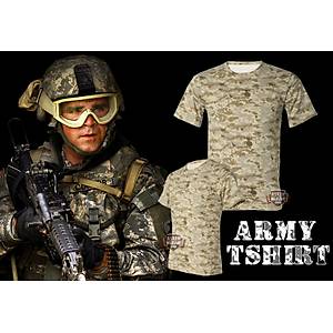 Army Bdu Tshirt Digital Desert Camo