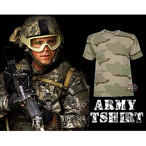 Army Bdu Tshirt  Desert Camo