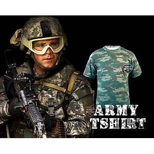 Army Bdu Tshirt  Nano Camo