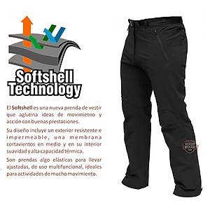 Tactic Softshell Pants Black