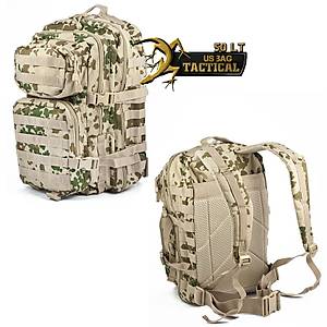 Compact Modular Style Assault Pack  Tropical Camo 50 LT