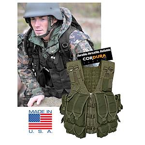Us AK74/AK 47 Tactical Combat Vest Green