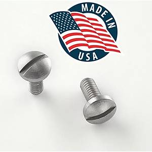 CZ-75,TZ-75 Screws (2) Slotted - Stainless Finish