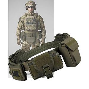 7'li Sava� Kemeri Seti � Ayarlanabilir, Mod�ler ve Dayan�kl� Tasar�m Green