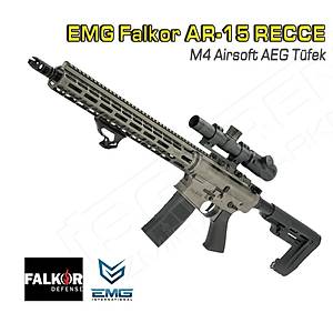 EMG Falkor AR-15 RECCE M4 Airsoft AEG T�fek