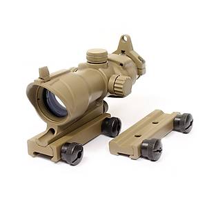 ACOG 1X32 TAN DOUBLE RAIL