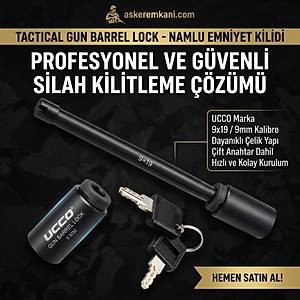 Tactical Gun Barrel Lock Namlu Emniyet Kilidi