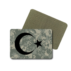 Acu Camo Metal T�rk Bayra�� Patch