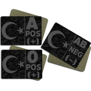 Blackmulticamo Kan Gurubu Tactic Metal Patch