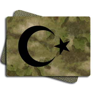 Atac Camo Fg Bayrak Tactic Metal Patch