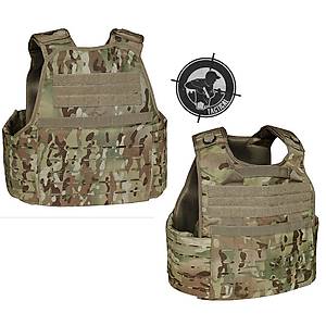 US TACT�CAL LASER CUT CARRIER VEST MULT�CAM