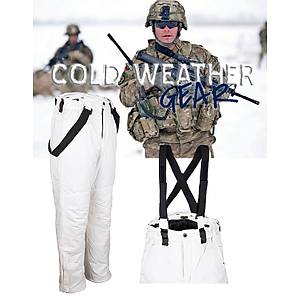 Taktik �zolasyon So�uk �klim Pantolonu Beyaz