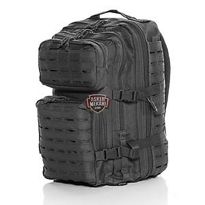 Cordura 38 Litre lazer Kesim Black �ANTA