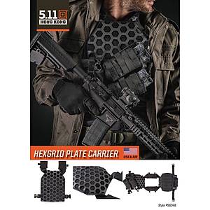 5.11 T�M G�REVLER ���N YEN� NES�L TAKTIK PLAKA TA�IYICI SIYAH