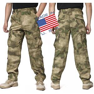 US COMBAT PANTS  FGATAC CAMO