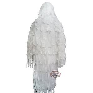 Keskin ni�anc� elbisesi Kar Beyaz� GHILLIE Suit