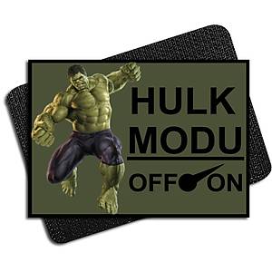 Hulk Modu Ye�il Tactic Metal Patch