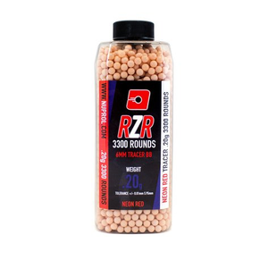 Nuprol RZR 0.20G Red Tracer AirSoft BB 3300 ADET