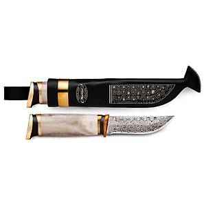 MARTTIINI MOOSE ANTLER DAMASCUS