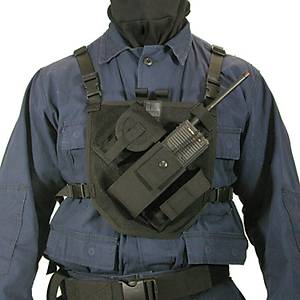 BLACKHAWK PATROL RAD�O CHEST HARNESS BLACK