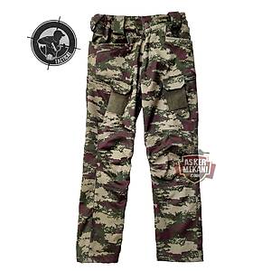 SoftShell Tactical Nano Kamuflaj So�uk �klim Pantolonu