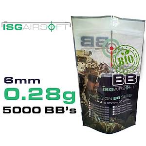 0.28g Airsoft BIO BB 5000 adet 1KG PAKET