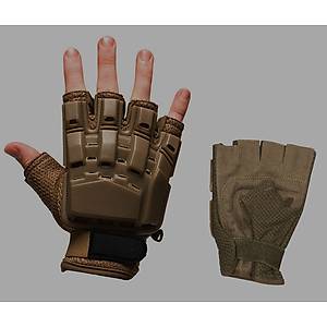 Half Finger Armored Gloves