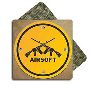 Airsoft Tactical Metal Patch