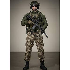 Taktik Operasyon Pantolonu � 10 Cepli, Renk Atmaz, �zel Kuvvetler Kamuflaj Modeli