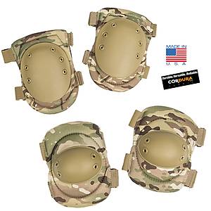 Us Ellow&Knee Protectors Dizlik ve Dirseklik Multicam