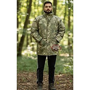 GORE-TEX SO�UK �KL�M PARKASI YEN� KAMUFLAJ