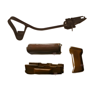 Kala�nikof AK47 Metal Seyyar Dip�ik Brown + Ah�ap 3 l� set