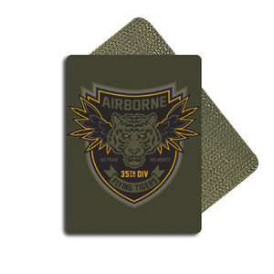 Airborne Tactic Metal Patch