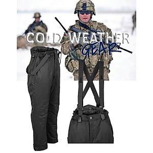 Taktik �zolasyon So�uk �klim Pantolonu Siyah