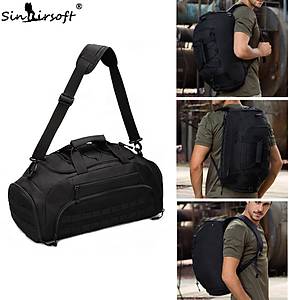 35L Waterproof Dual Backpack BLACK