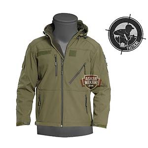 Green Softshell Ceket