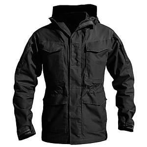 Taktik Hoodie Askeri Saha Parkas� Black