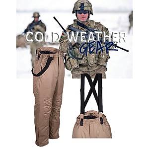 Taktik �zolasyon So�uk �klim Pantolonu Khaki